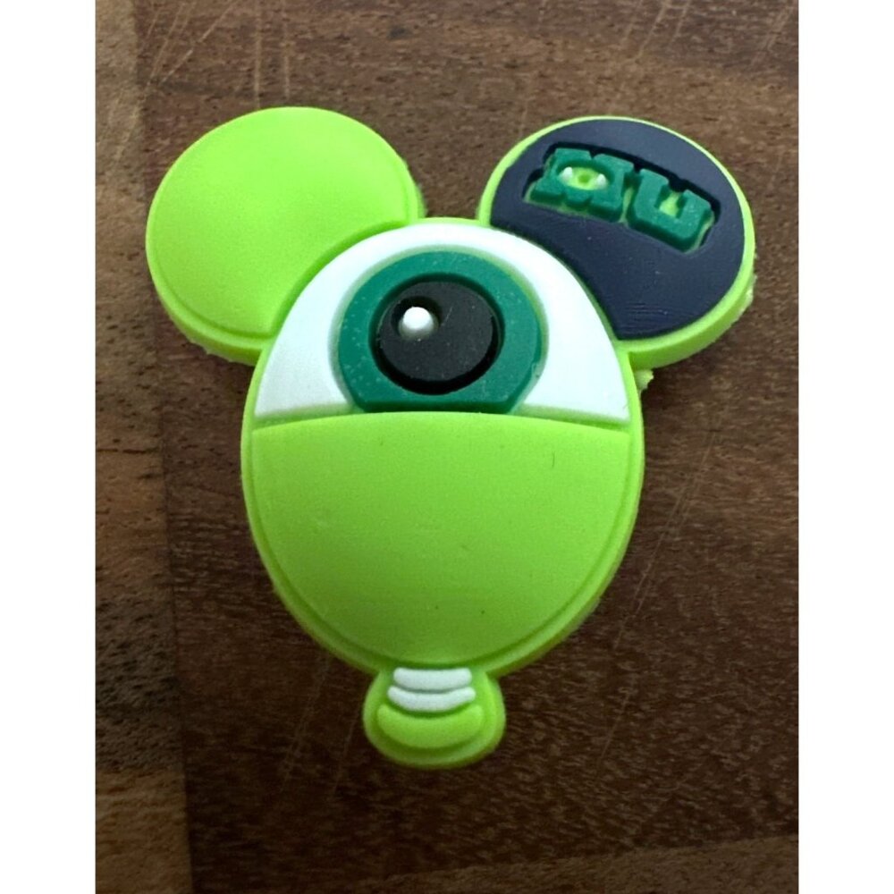 Mike Wazowski Monsters University Mikey Ears Shoe Charms Single Fits Crocs